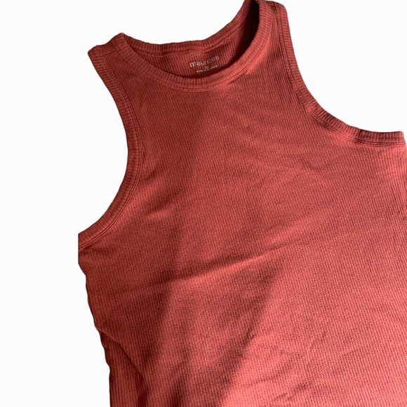 Maurice’s Plus Size Solid High Neck Ribbed Tank Top Shirt Curvy Plus Size 2x - Picture 2 of 4